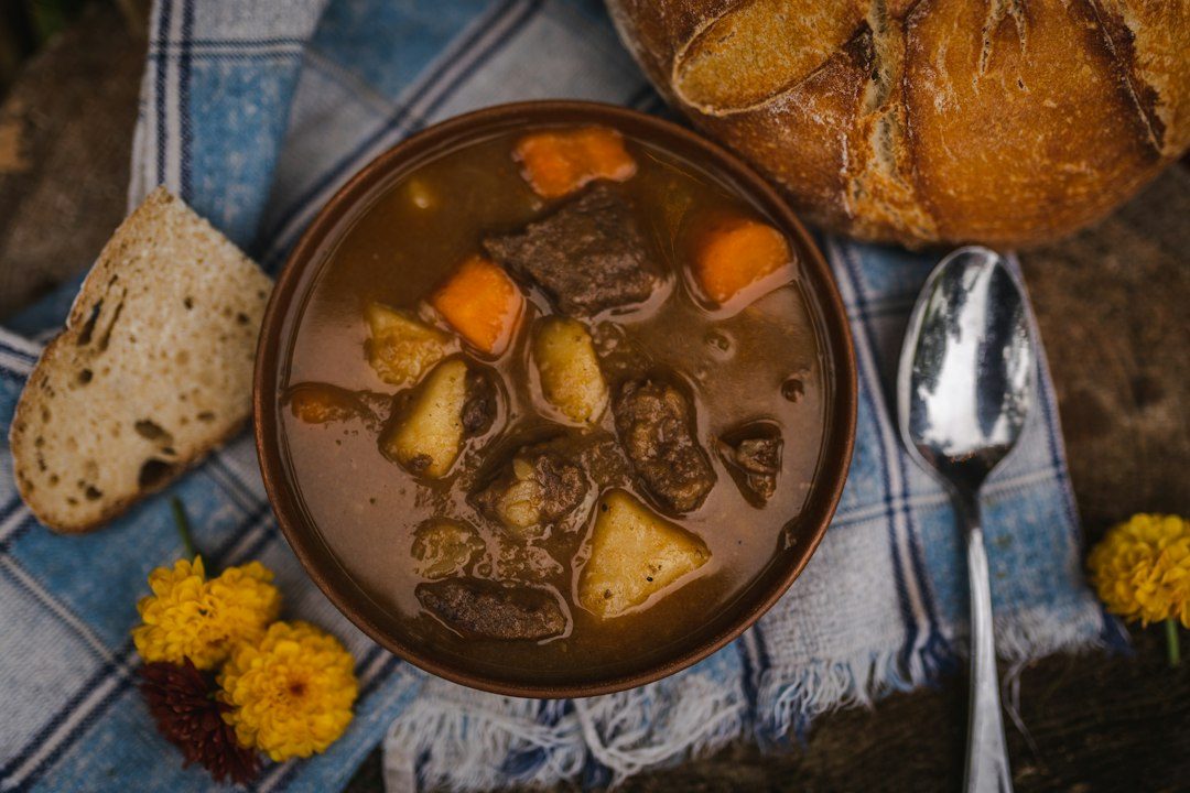 One-Pot Beef Stew with Carrots and Potatoes