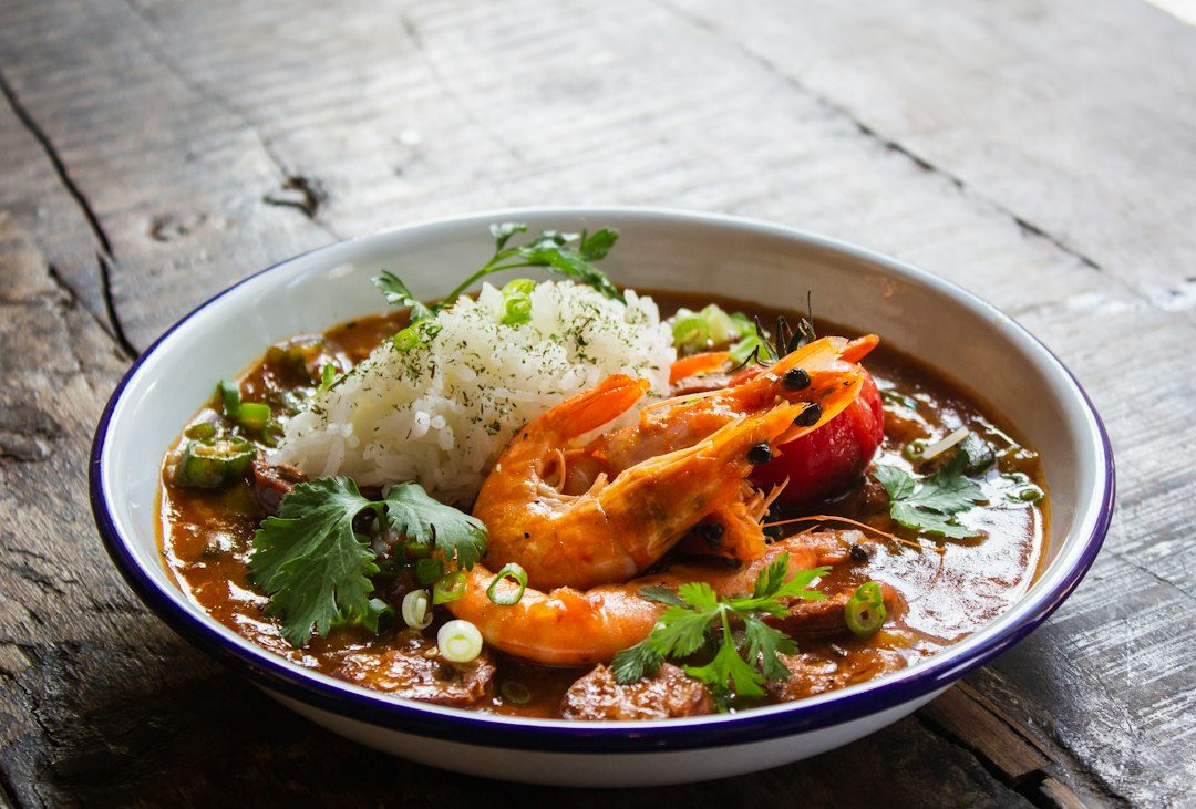 One-Pot Shrimp and Andouille Sausage Gumbo